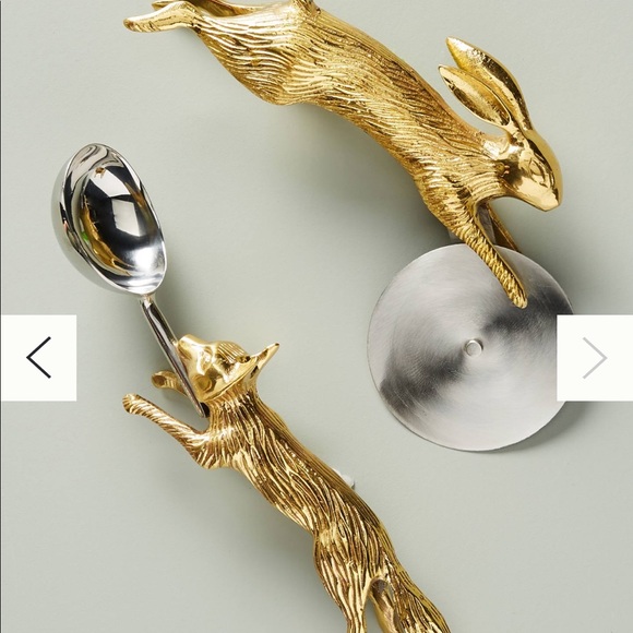 FOUND!!!ANTHROPOLOGIE orelle rabbit pizza cutter - Picture 3 of 4